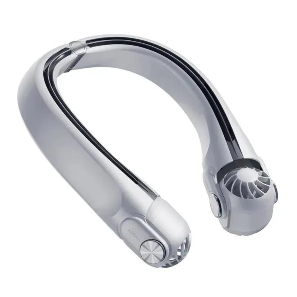 Rechargeable Personal Neck Cooling Fan | Lightweight, Adjustable Speed & Hands-Free Design for Outdoor Activities