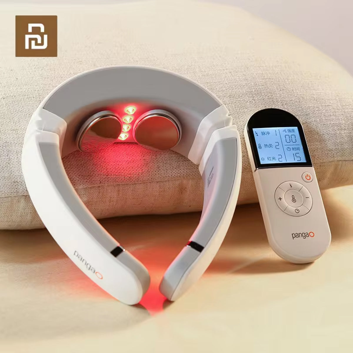 3-In-1 Heated Neck Therapy Electric Massager - Comfortable & Effective