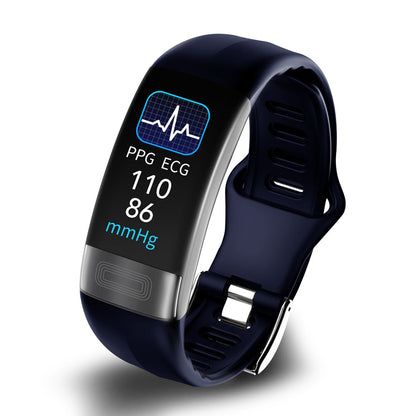 Smart Bracelete Blood Pressure Monitor | ECG, Heart Rate, Oxygen Saturation & Sleep Tracker - FDA Approved