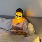 Silicone LED Light Therapy Mask Full Face | Flexible Soft-Fit Design