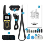 1000m Waterproof Dog Training Collar | Rechargeable, Remote Control with 100 Adjustable Levels for Small, Medium & Large Dogs