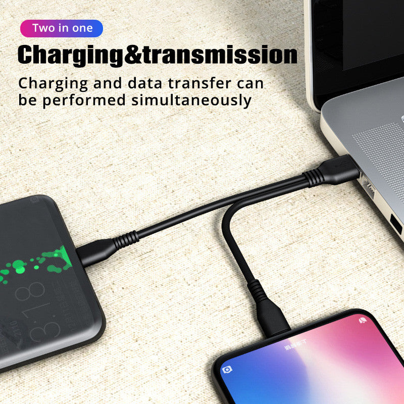 2 in 1 Charging Cable Multi USB Port