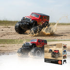 Large Rechargeable Remote Control Monster Truck | 4WD All-Terrain Amphibious Car | Water & Land Stunt Vehicle