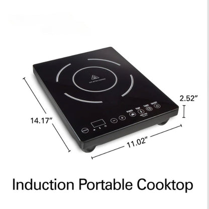 Portable Induction Cooktop – Compact, Energy-Efficient - Perfect for Traveling, Campervans, and Camping Trips