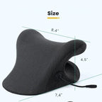 Cervical Neck Traction Pillow - Stretching & Hot Compress Therapy, Improve Posture & Relieve Tension