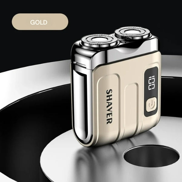 Pocket Electric Shaver - Cordless & Compact, Powerful & Rechargeable, Perfect for Travel
