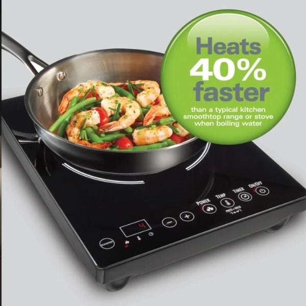 Portable Induction Cooktop – Compact, Energy-Efficient - Perfect for Traveling, Campervans, and Camping Trips