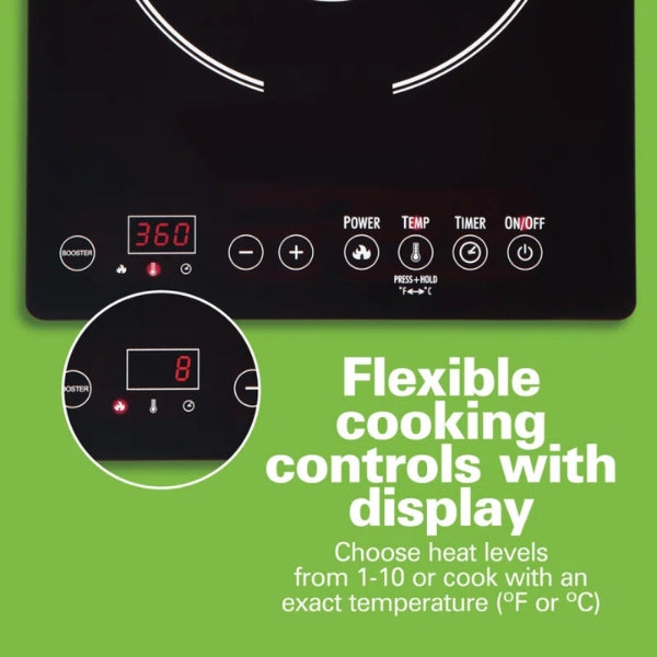 Portable Induction Cooktop – Compact, Energy-Efficient - Perfect for Traveling, Campervans, and Camping Trips