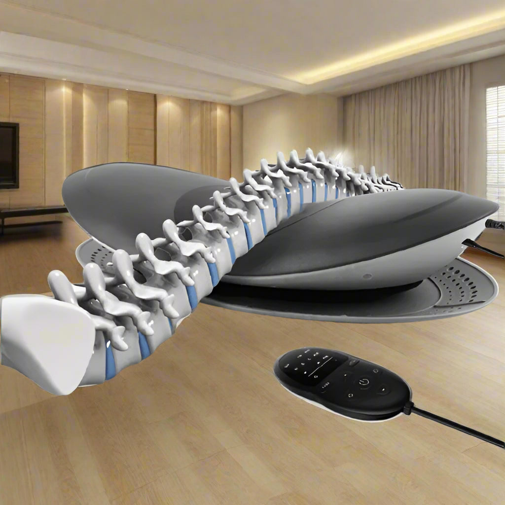 Electric Lumbar Traction Device for Back Pain Relief and Spinal Alignm ...