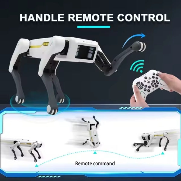 RC Robot Dog | Voice-Controlled, Programmable with 15+ Movements & Interactive Entertainment for Kids and Pet Lovers