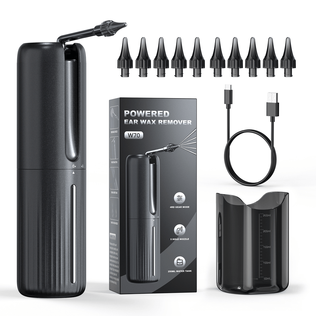 Ear Cleaning Device | Gentle Triple Water Spray for Effective Wax Removal & Healthier Ears at Home