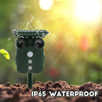 Ultrasonic Solar Deer Repeller | 5 Adjustable Modes, Waterproof & Eco-Friendly for Home Gardens and Yards