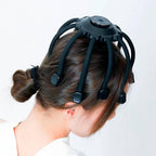 Smart Electric Head Massager | Multi-Directional Vibration for Stress Relief & Improved Sleep