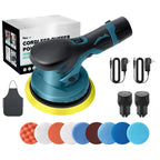 Cordless Car Buffer Polisher | 6-Speed Adjustable, Lightweight & Long Battery Life for Auto Detailing and Home Use