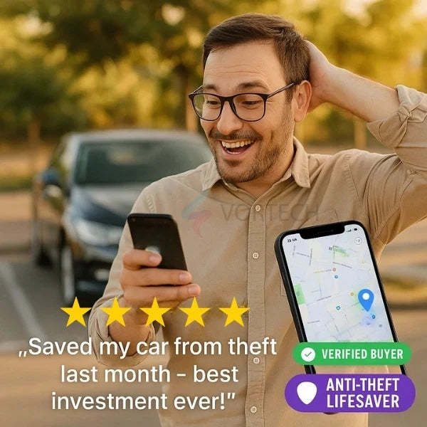 Small GPS Tracker | Magnetic Anti-Theft Locator for Vehicles and Personal Items