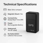 Small GPS Tracker | Magnetic Anti-Theft Locator for Vehicles and Personal Items