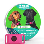Flea and Tick Prevention Treatment | 12-Month Protection for Dogs and Cats