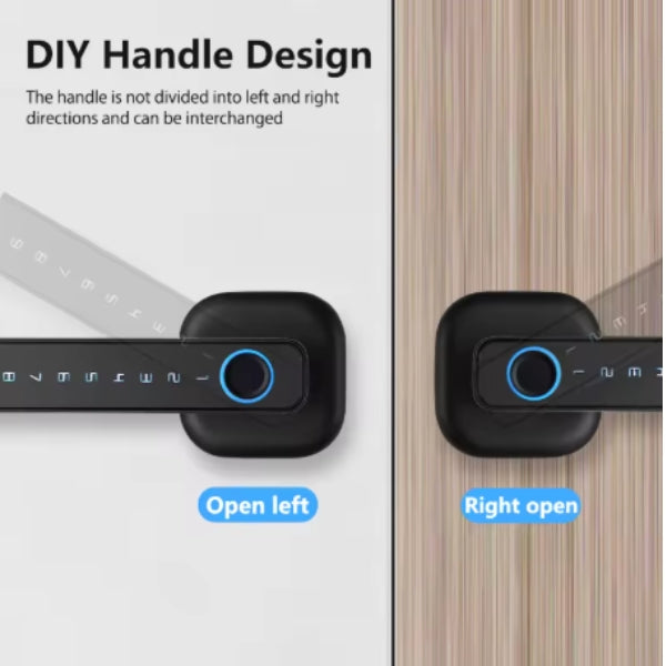 Smart Fingerprint Door Lock – Secure & Convenient Keyless Access for Home & Office