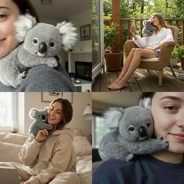 Koaly Weighted Plush Toy | Lifelike Koala Companion for Stress Relief & Emotional Comfort