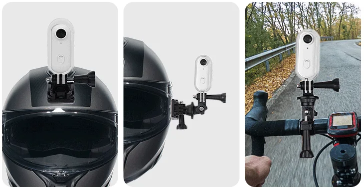 Ultra-Compact 4K WiFi Action Camera | Lightweight, Helmet-Friendly Design for Motorcyclists and Outdoor Adventurers