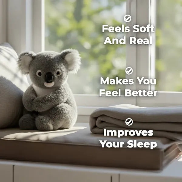 Koaly Weighted Plush Toy | Lifelike Koala Companion for Stress Relief & Emotional Comfort