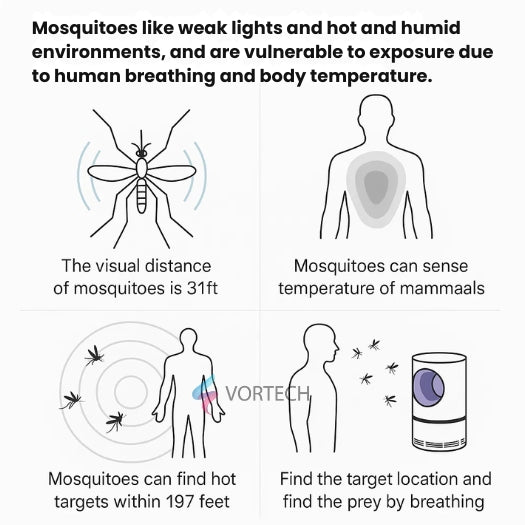 UV Light Insect Trap | Non-Toxic, Waterproof & Effective Mosquito & Fly Killer for Indoor and Outdoor Use