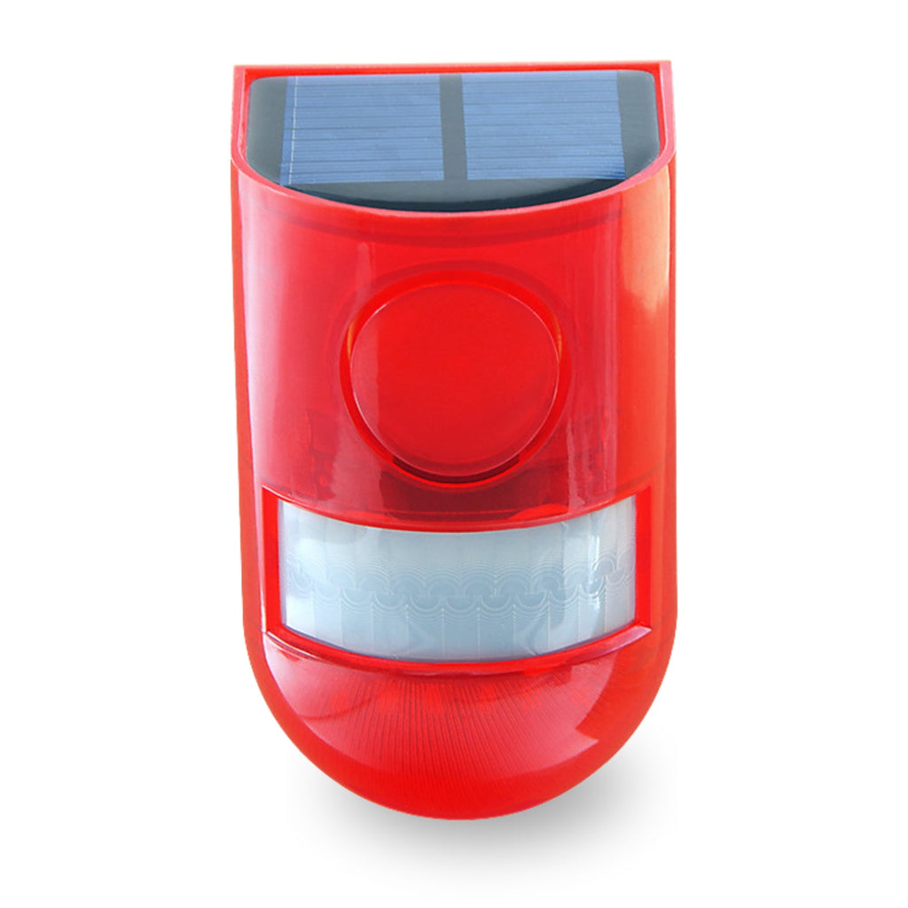 Motion-Activated Raccoon Repeller | Solar & USB Charging, 130dB Alarm for Gardens & Property Protection