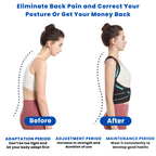 Back Harness for Posture Correction - Adjustable Support for Improved Alignment