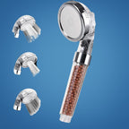 High-Pressure Handheld Shower Head | Pressure-Boost Spray & Anti-Limescale Nozzles for Low-Pressure UK Homes