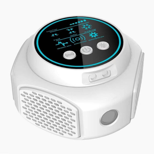 Plug-In Ultrasonic Rat Repellent | 4-Speaker Electronic Rodent Deterrent for Indoor Use – Silent, Chemical-Free & 3200 sq. ft. Coverage