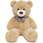 Giant Teddy Bear Stuffed Animal | Life-Sized, Soft & Cuddly Toy for Kids and Plushie Lovers