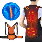 Self-Heating Back Support | Adjustable, Pain Relief & Posture Improvement for Daily Use