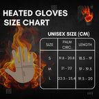 Electric Heated Gloves | Rechargeable, Waterproof & Touchscreen-Compatible for Skiing, Motorcycling & Outdoor Activities