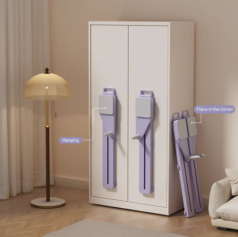 2-in-1 Ab & Ski Board | Core Sculpting, Resistance Bands & Compact Design for Home Gym Workouts