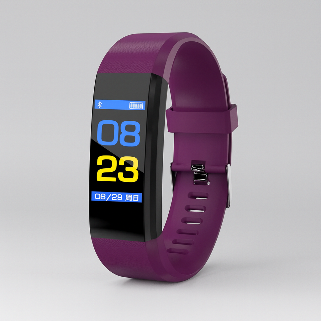 Fitness Tracker Smartwatch | LED Display, Health Monitoring & Long Battery Life for All Ages