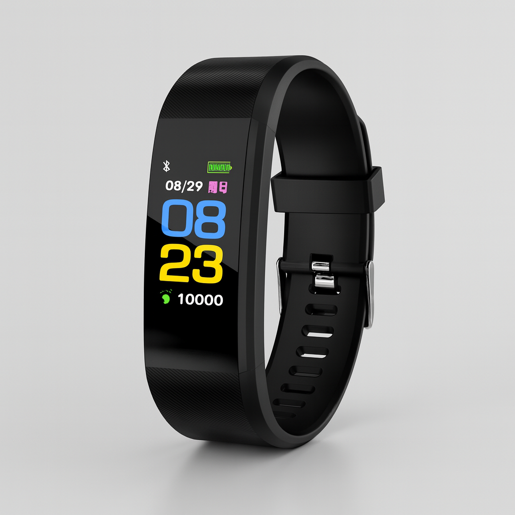 Fitness Tracker Smartwatch | LED Display, Health Monitoring & Long Battery Life for All Ages