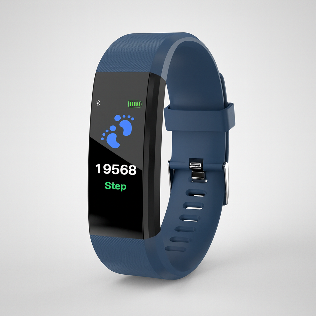 Fitness Tracker Smartwatch | LED Display, Health Monitoring & Long Battery Life for All Ages