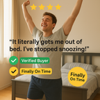 Smart Rug Carpet Alarm Clock | Soft Carpet Alarm for Heavy Sleepers - Lazy Alarms & Home Decoration