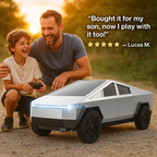 Tesla CyberTruck Remote Control Alloy Car Toy - 1:14 Scale Electric Vehicle Model for Kids & Adults, Perfect for Indoor & Outdoor Play