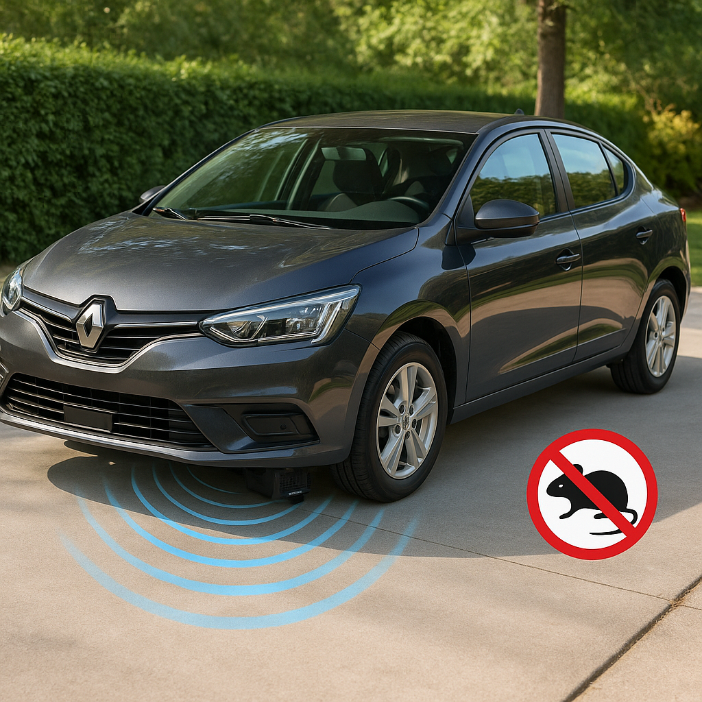 Ultrasonic Car Mice Repeller | Portable, Self-Powered & Effective for Vehicle Protection Against Rodents