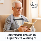 Posture Corrector and Back Brace for Elderly Men – Adjustable Lumbar Support to Relieve Back Pain and Improve Posture