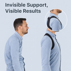 Posture Corrector and Back Brace for Elderly Men – Adjustable Lumbar Support to Relieve Back Pain and Improve Posture