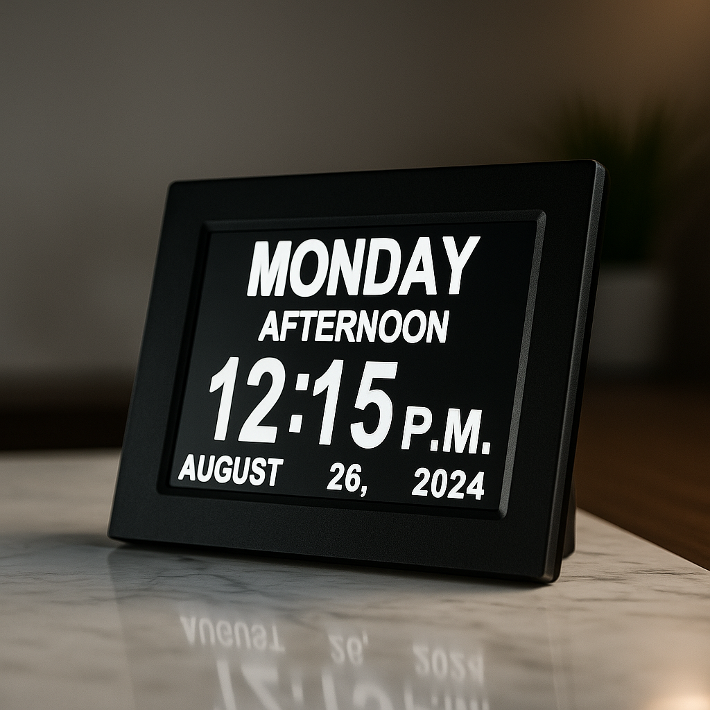 Digital Alarm Clock | Easy-to-Read Display & Ideal for Bedrooms and Offices