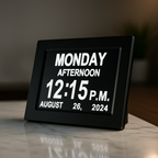Digital Alarm Clock | Easy-to-Read Display & Ideal for Bedrooms and Offices