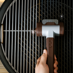 Cordless Electric Grill Cleaner | Bristle-Free, LED Spotlight & Fast 350 RPM Cleaning for Effortless Grill Maintenance