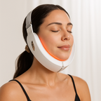 Double Chin Reducing Massager | E.M.S. & LED Light Therapy for Facial Sculpting and Contoured Jawline at Home