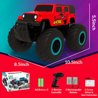 Large Rechargeable Remote Control Monster Truck | 4WD All-Terrain Amphibious Car | Water & Land Stunt Vehicle