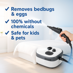Steam Cleaner | Chemical-Free, Safe for Children & Pets for a Healthy Home