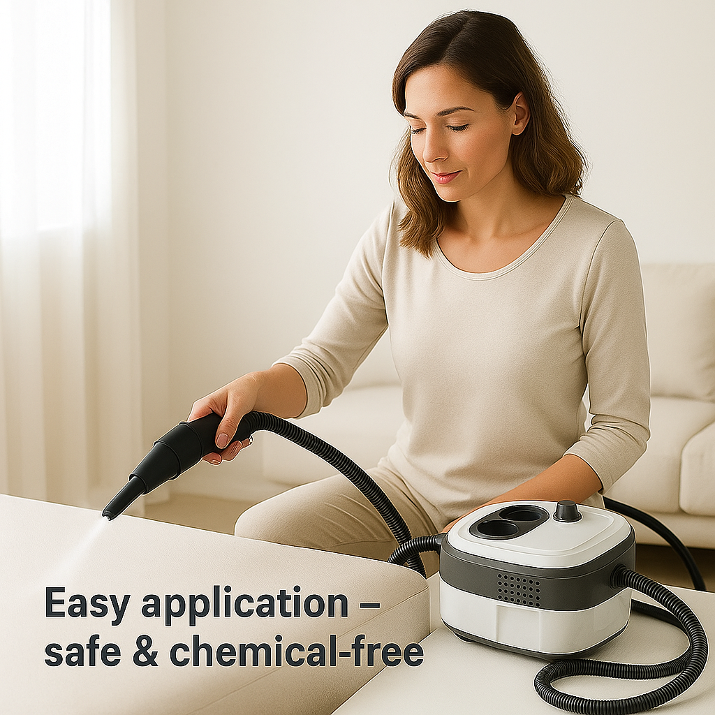 Steam Cleaner | Chemical-Free, Safe for Children & Pets for a Healthy Home