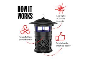 Flying Insect and Mosquito Trap | Effective, Eco-Friendly & Ideal for Outdoor Spaces